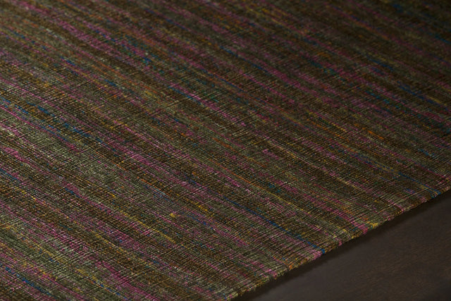 Chandra Shenaz SHE-31201 Multi Colored rug, side detail view