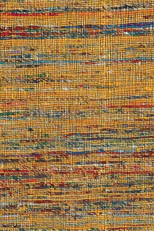 Chandra Shenaz SHE-31202 Yellow rug, texture close-up