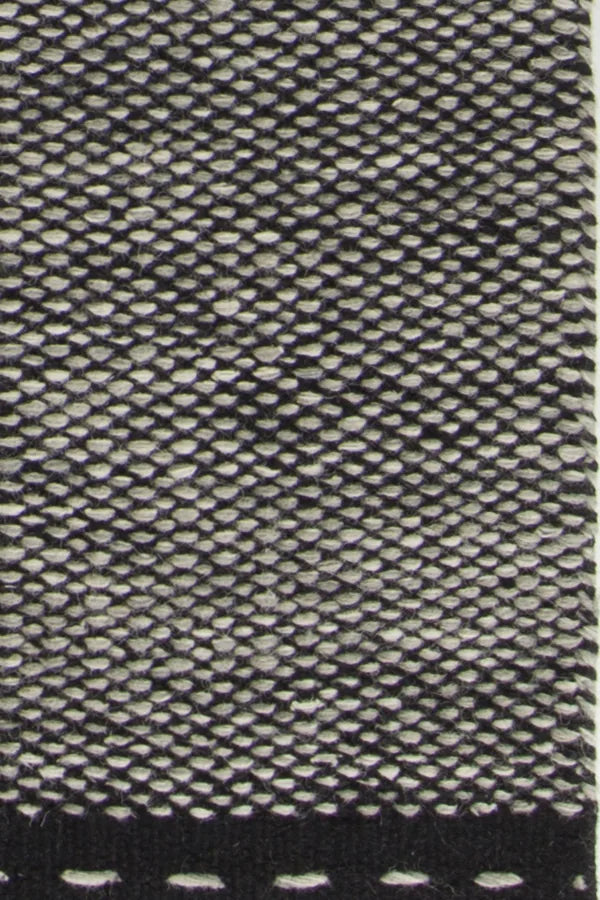 Chandra Sonnet SON-35900 Grey and Black rug, texture close-up