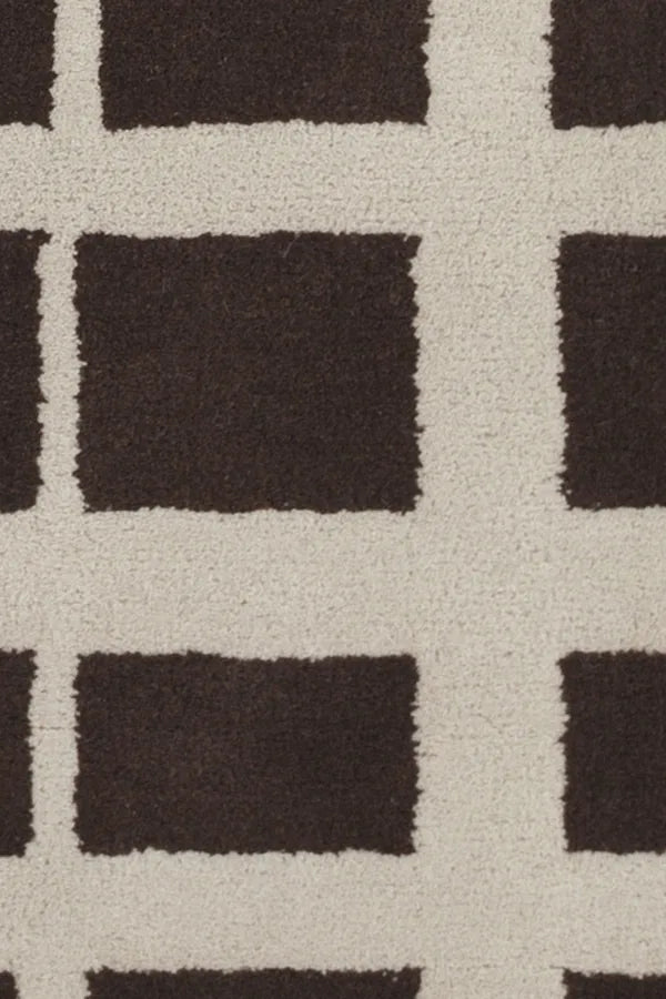 Chandra Stella STE-52220 Brown and Cream rug, texture close-up