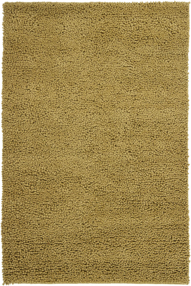 Chandra Strata STR-1109 Gold rug, flat view