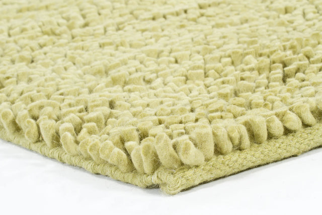 Chandra Strata STR-1123 Light Green rug, corner detail