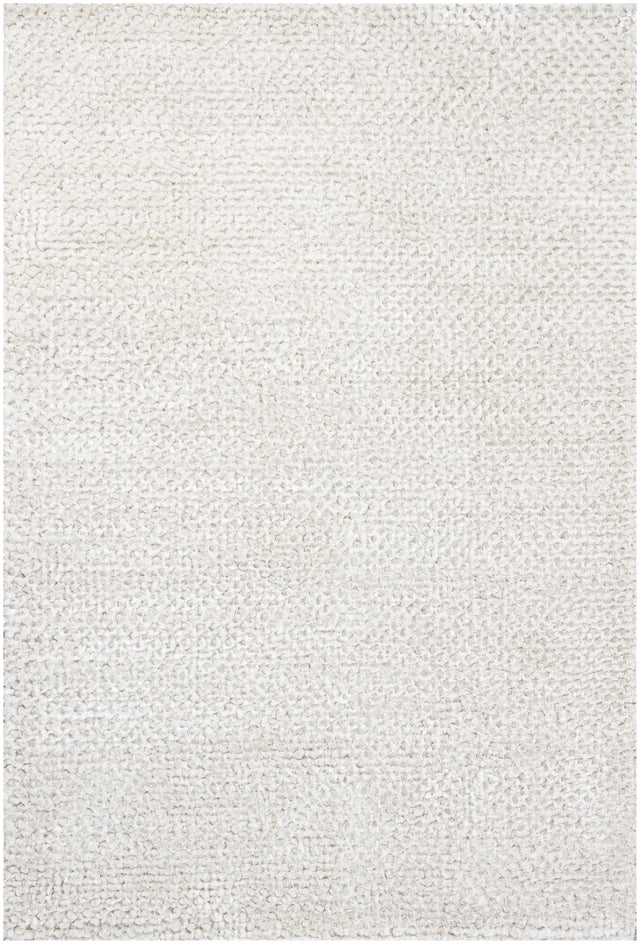 Chandra Strata STR-1162 White rug, flat view