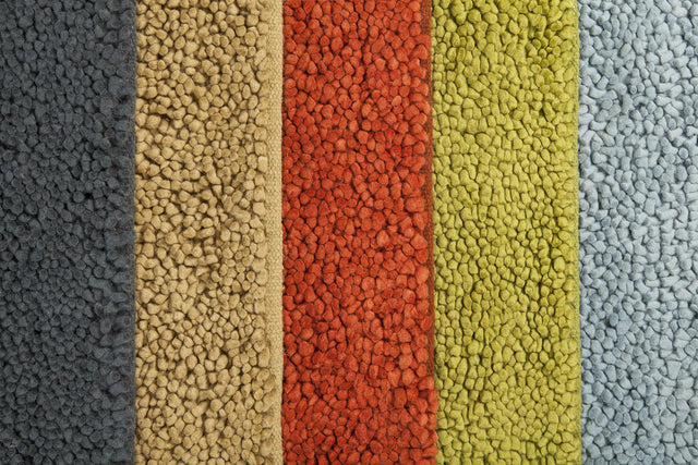 Chandra Strata rug collection, family color assortment
