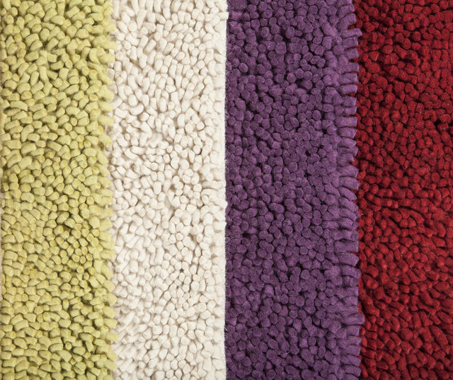 Chandra Strata rug collection, family color assortment