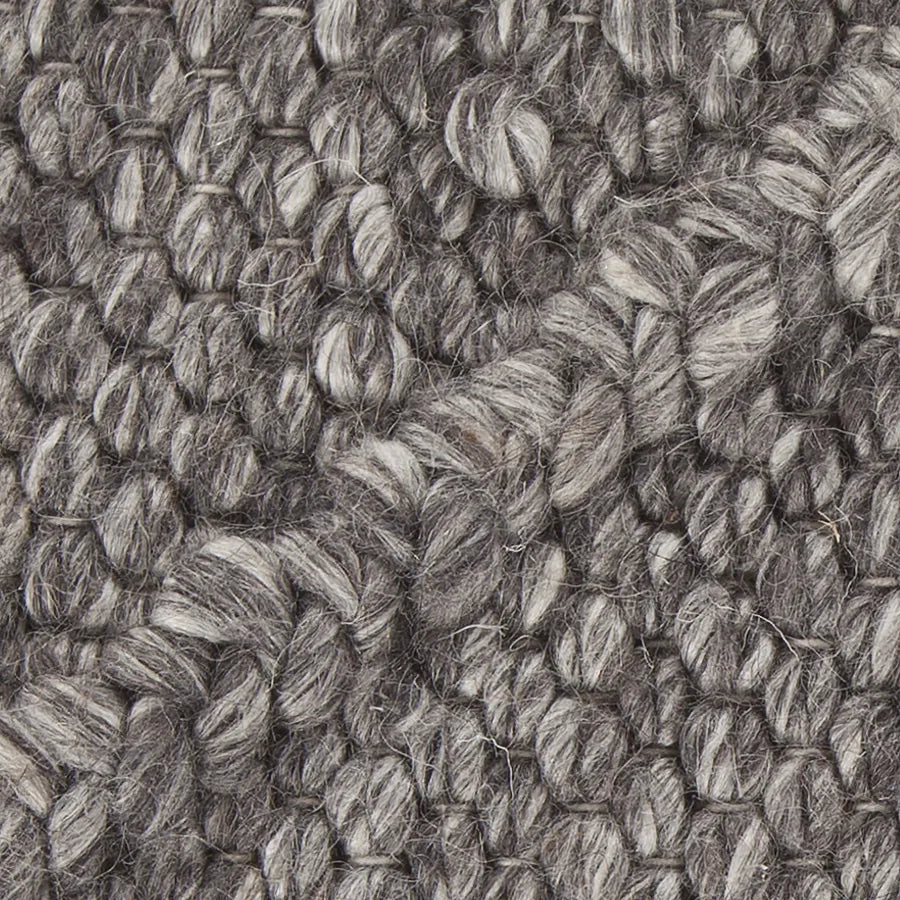 Chandra Sujan SUJ-34702 Charcoal rug, texture close-up