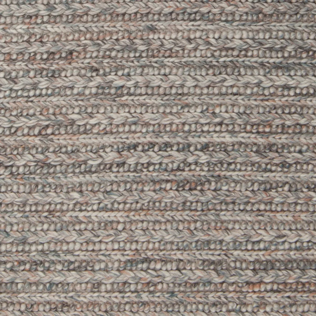 Chandra Sylvie SYL-48002 Orange and Grey and White rug, texture close-up