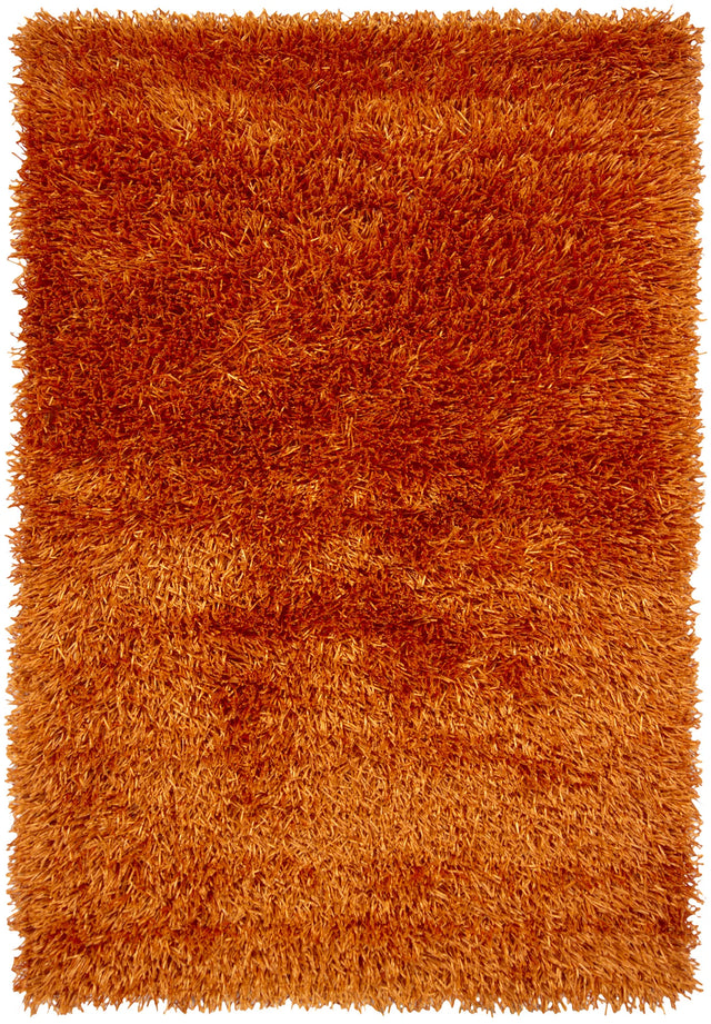 Chandra Tirish TIR-19305 Orange rug, flat view