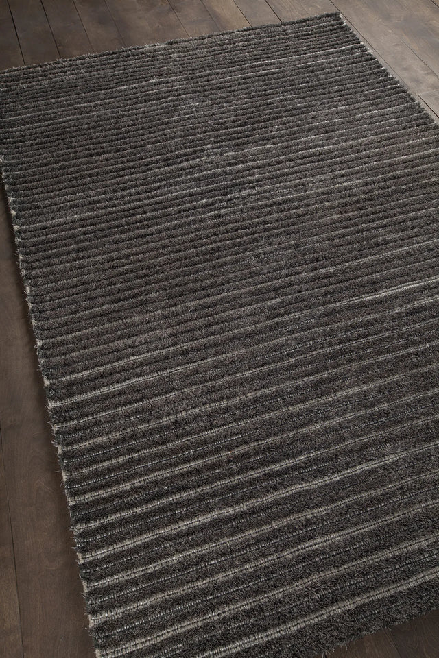 Chandra Ulrika ULR-15900 Grey rug, angled side view