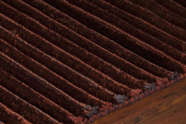 Chandra Ulrika ULR-15901 Red rug, side detail view