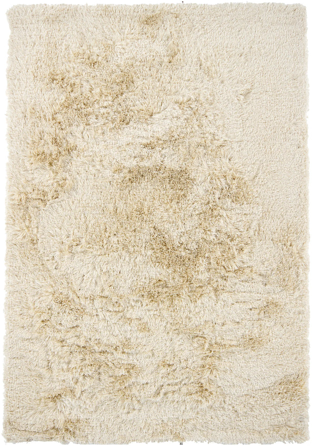 Chandra Vani VAN-13600 Beige and Cream rug, flat view