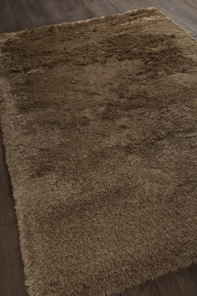 Chandra Vani VAN-13602 Tan and Beige rug, angled side view