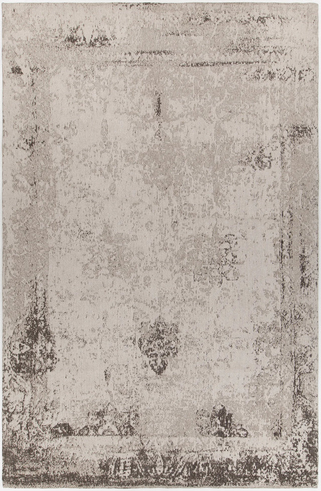 Chandra Willa WIL-46600 Brown and Beige rug, flat view
