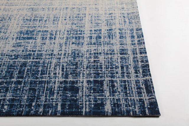 Chandra Willa WIL-46607 Blue and Beige rug, corner detail