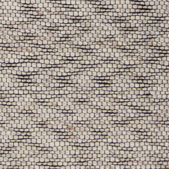 Chandra Yvonne YVO-48501 White and Black rug, texture close-up