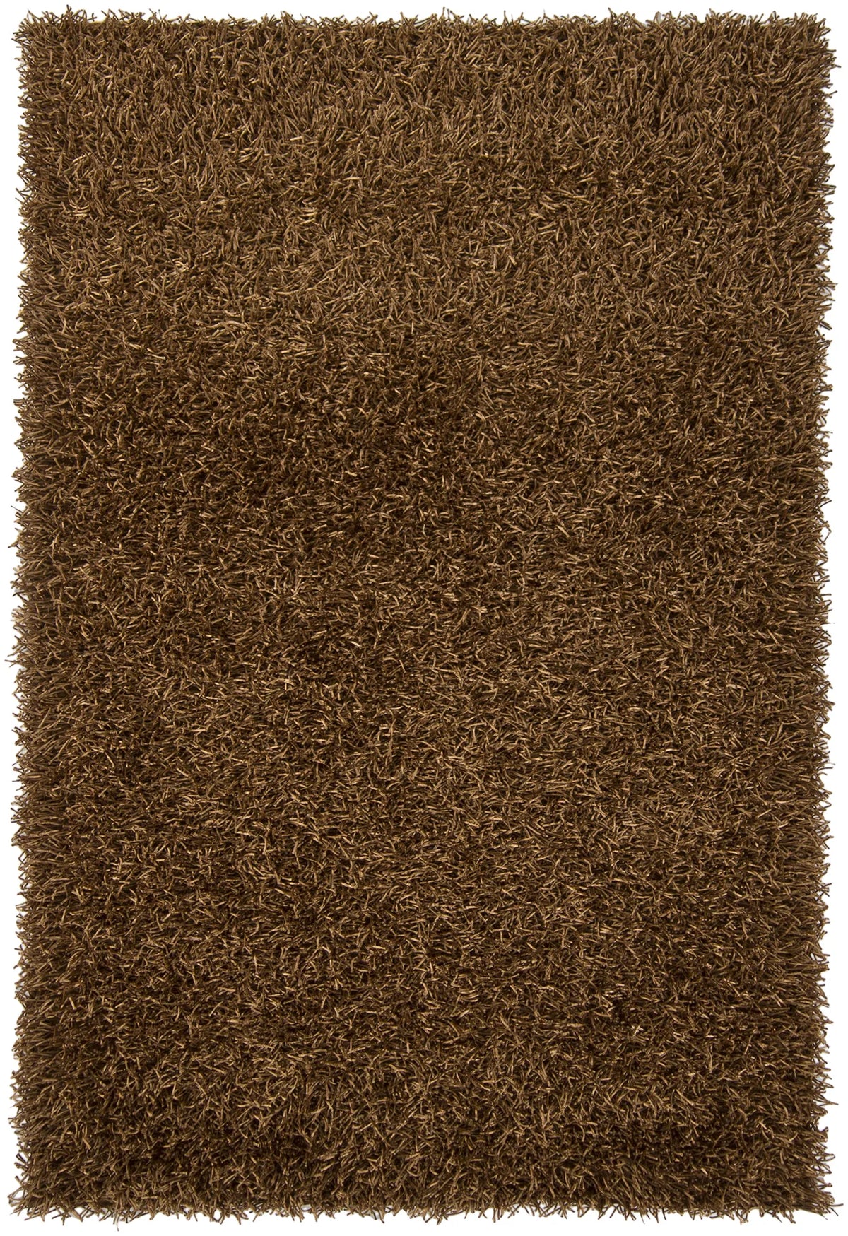 Chandra Zara ZAR-14501 Brown rug, flat view