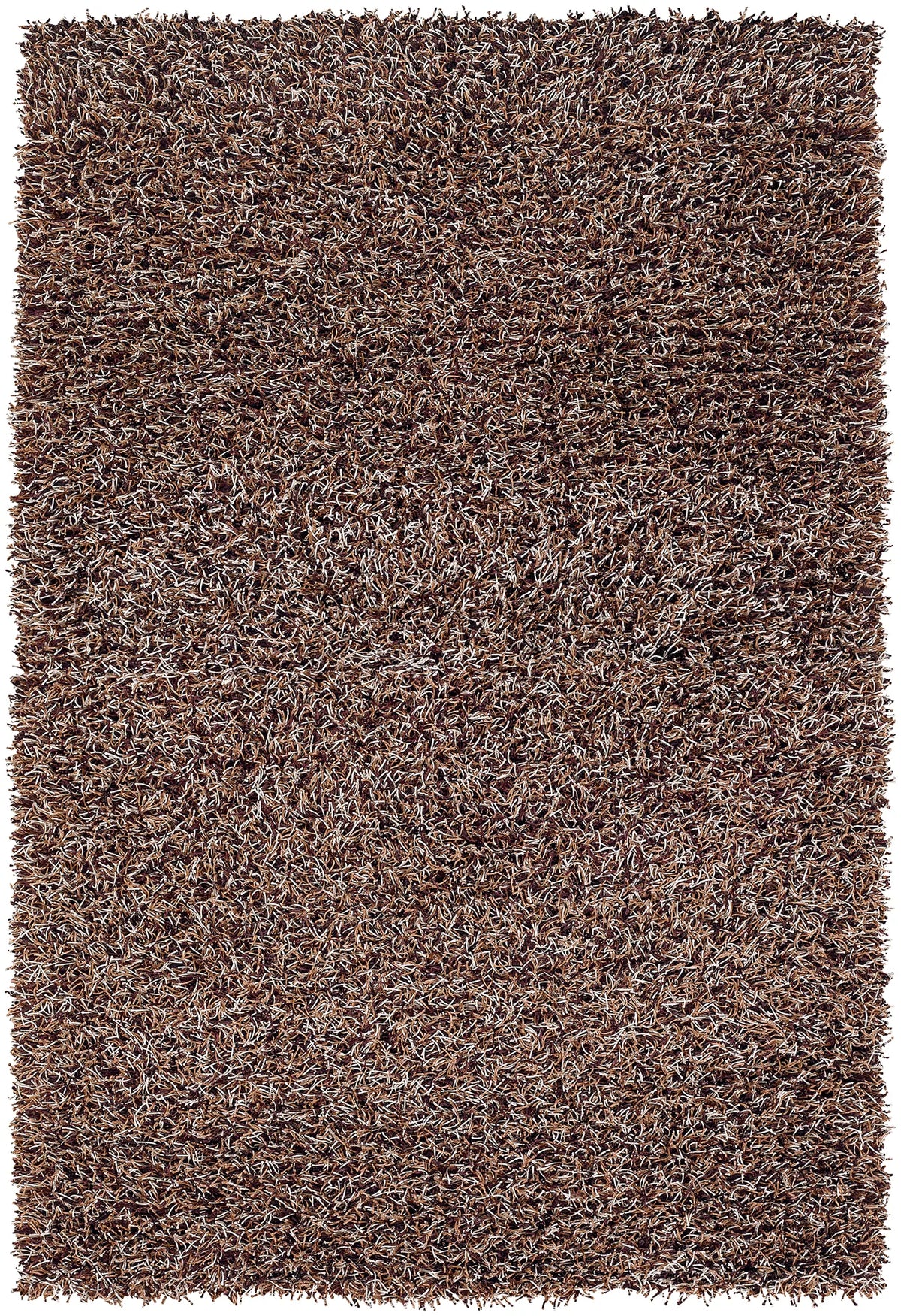 Chandra Zara ZAR-14514 Brown and Plum and Ivory rug, flat view