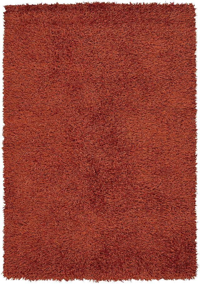 Chandra Zara ZAR-14524 Rust rug, flat view