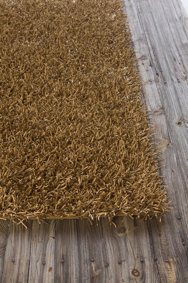 Chandra Zara ZAR-14531 Brown rug, corner detail