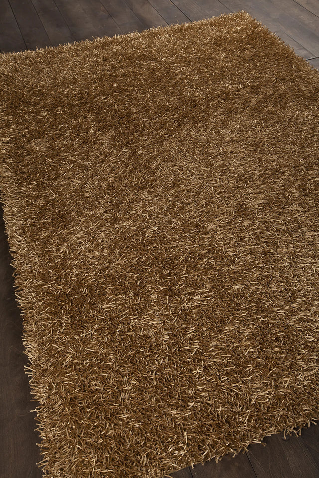 Chandra Zara ZAR-14531 Brown rug, angled side view