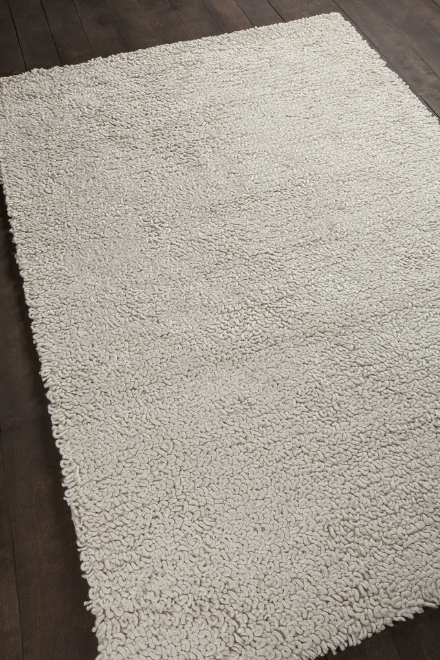 Chandra Zeal ZEA-20600 White rug, angled side view