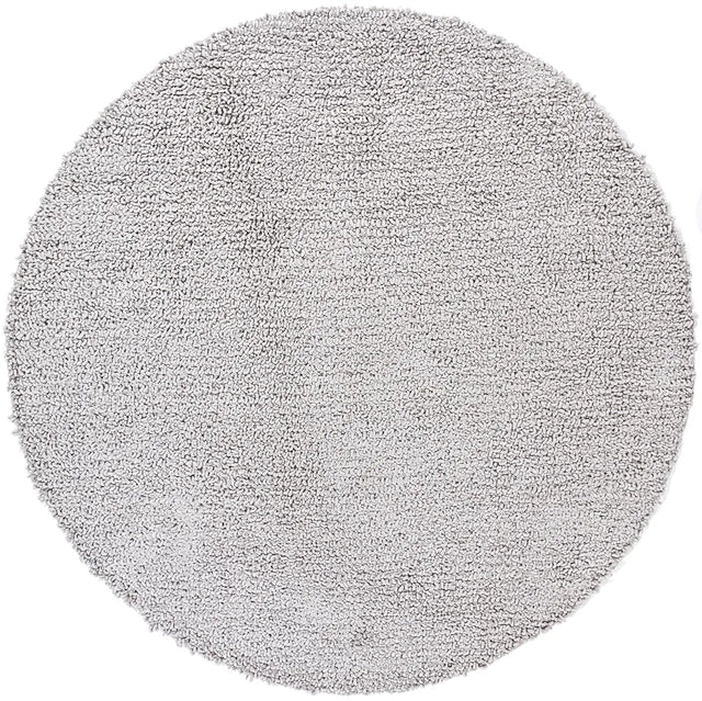Chandra Zeal ZEA-20602 Grey round rug, flat view