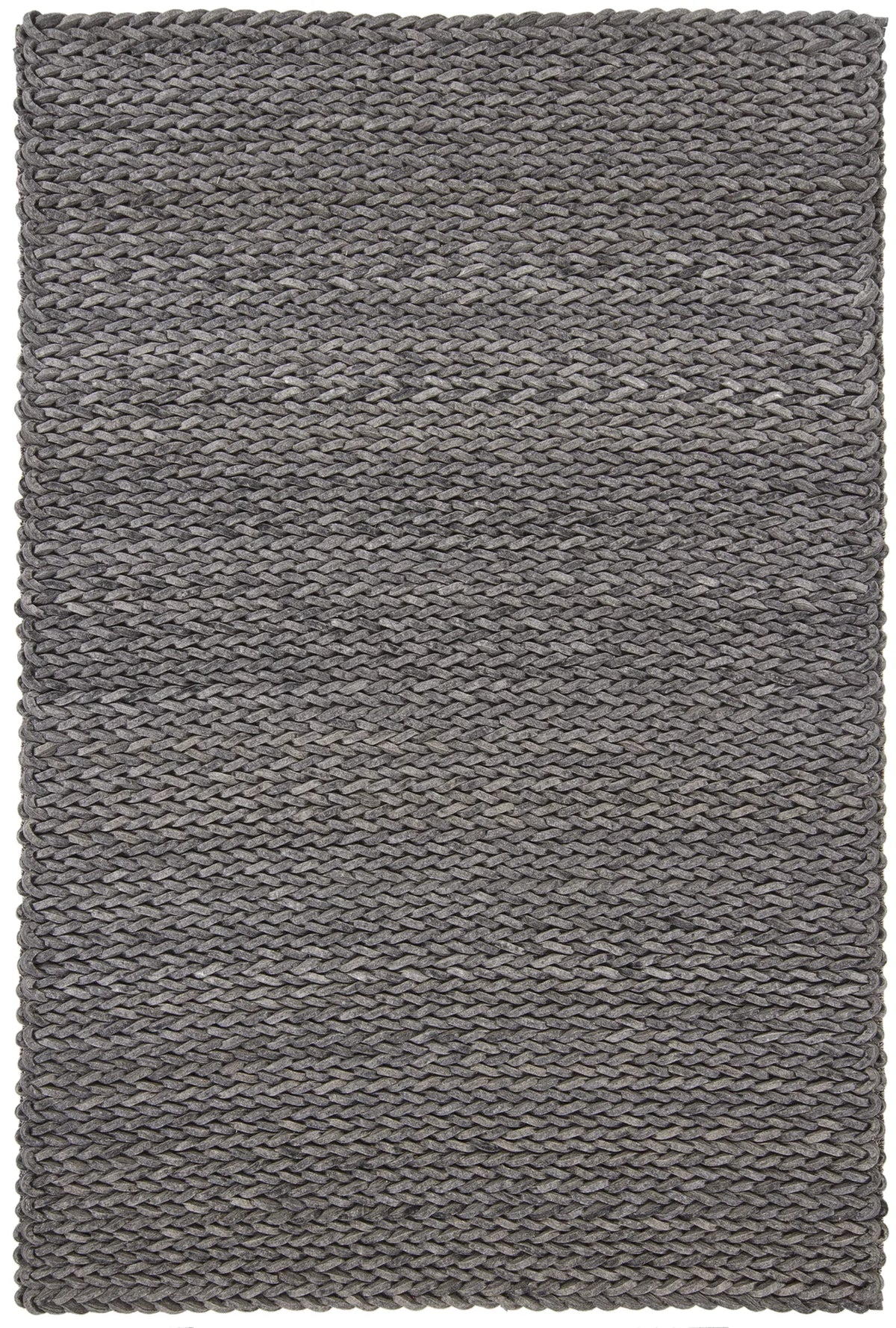 Chandra Zensar ZEN-10001 Grey rug, flat view
