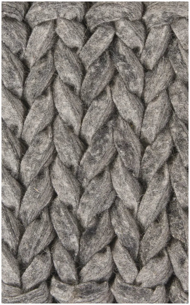 Chandra Zensar ZEN-10001 Grey rug, texture close-up