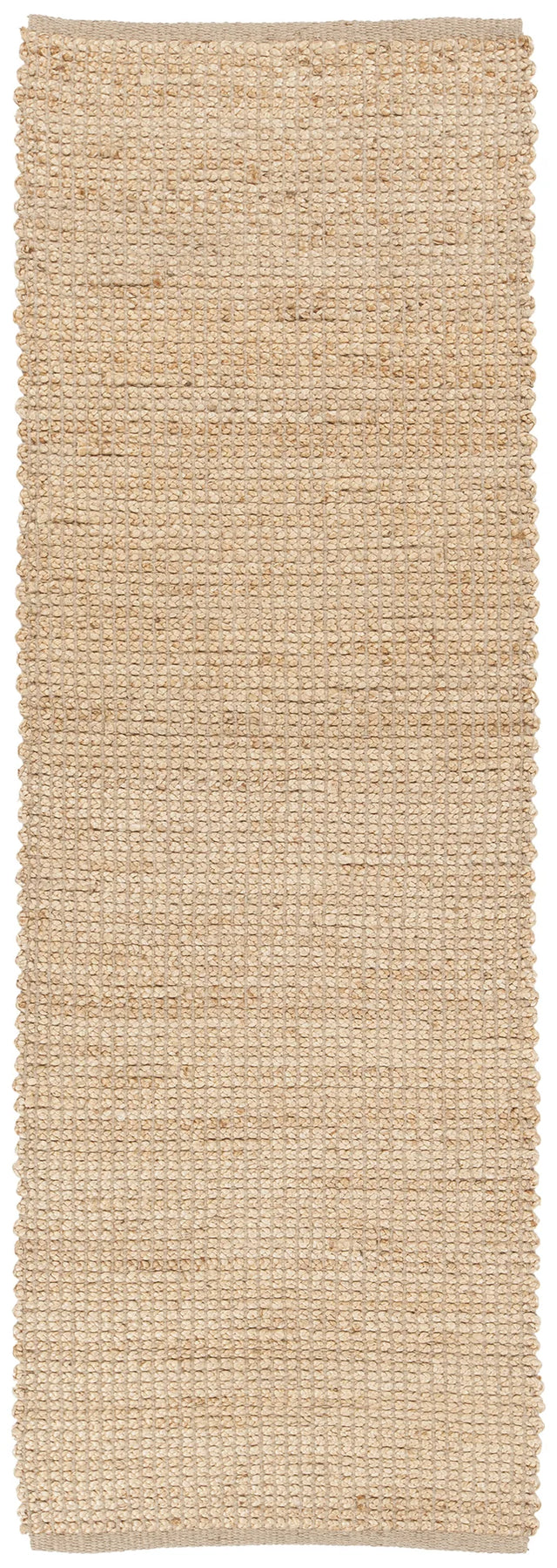 Chandra Zola ZOL-17100 Natural Tan runner rug, flat view