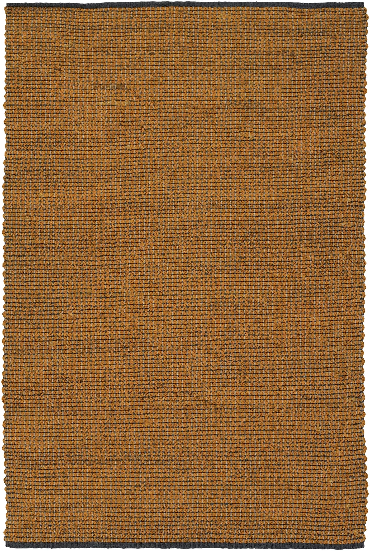 Chandra Zola ZOL-17101 Orange and Charcoal rug, flat view