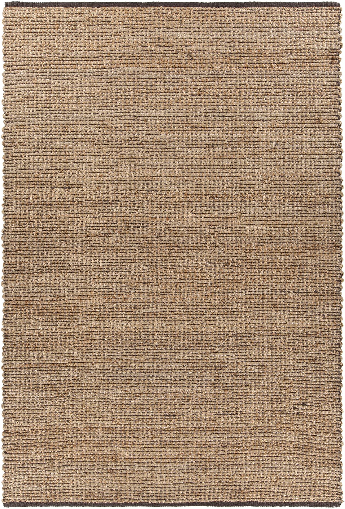Chandra Zola ZOL-17104 Tan and Charcoal rug, flat view