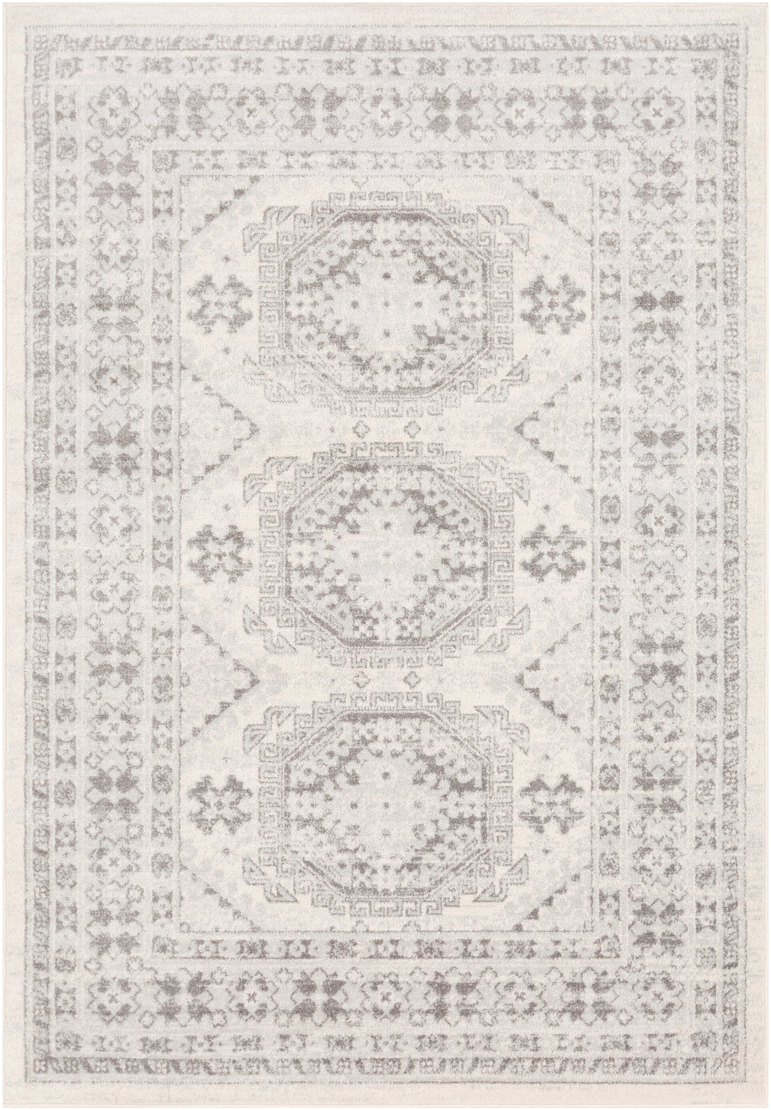 Surya Chester Che-2309 Light Gray, Medium Gray, Khaki Rugs.