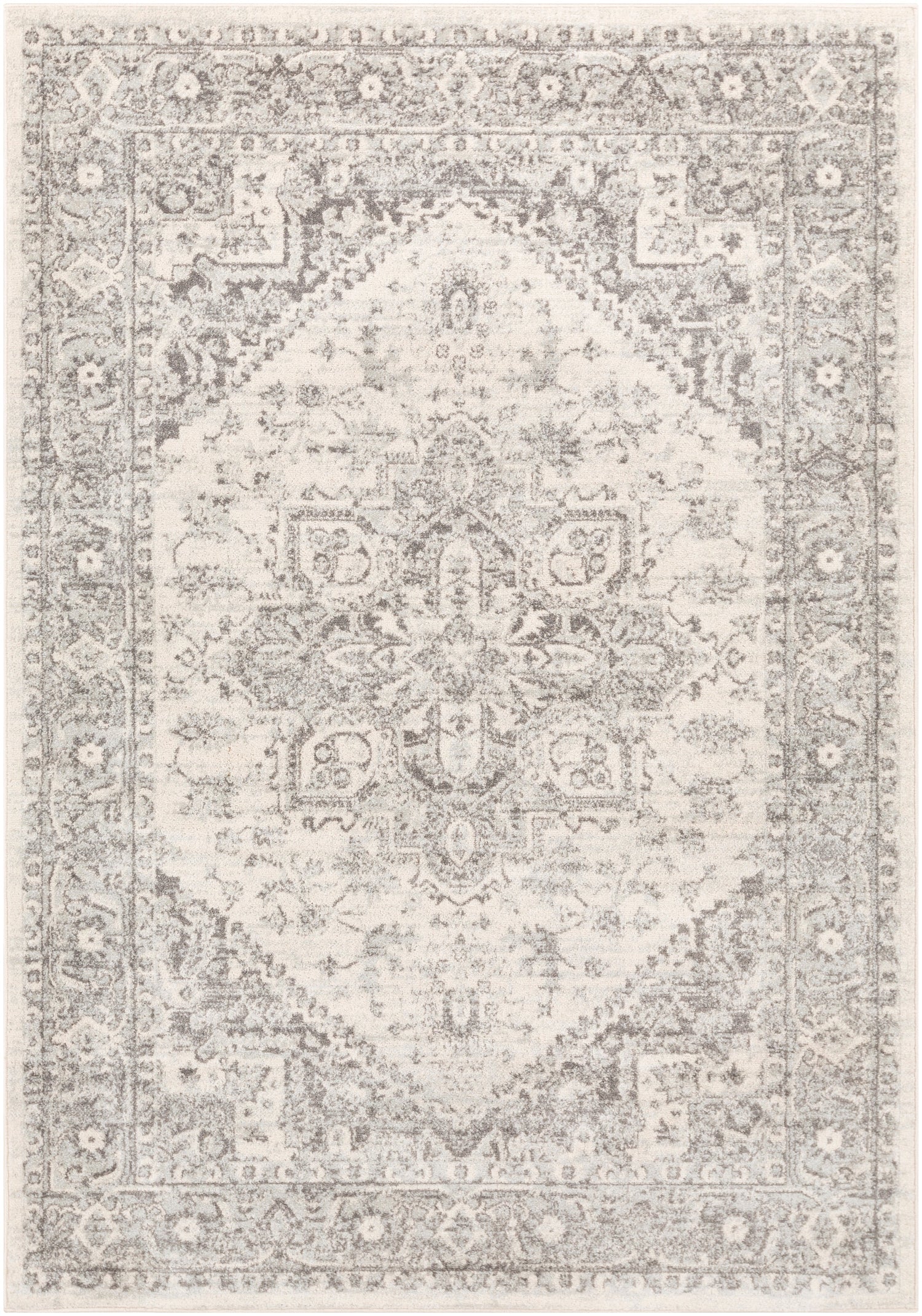 Surya Chester Che-2312 Light Gray, Medium Gray, Khaki Rugs.