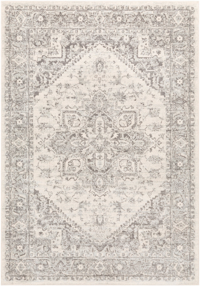 Surya Chester Che-2312 Light Gray, Medium Gray, Khaki Rugs.