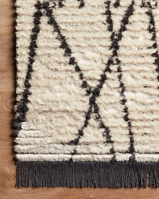 Chris Loves Julia x Loloi Alice Ali-01 Cream/Charcoal Rugs.