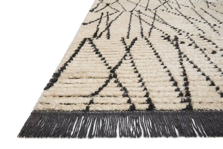 Chris Loves Julia x Loloi Alice Ali-01 Cream/Charcoal Rugs.