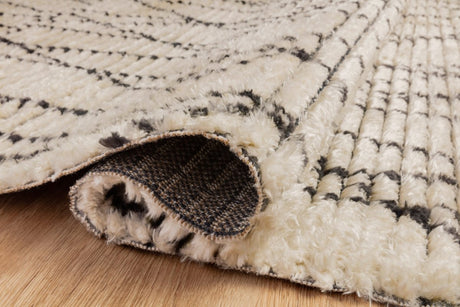 Chris Loves Julia x Loloi Alice Ali-01 Cream/Charcoal Rugs.
