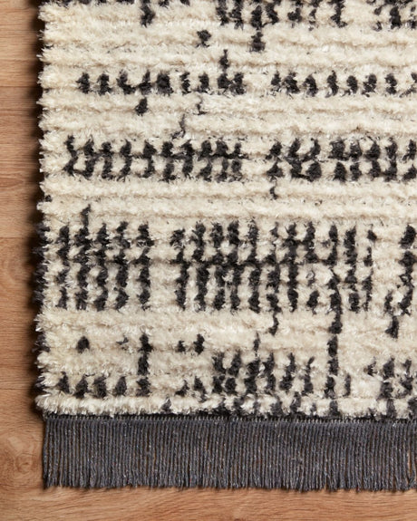 Chris Loves Julia x Loloi Alice Ali-02 Cream/Charcoal Rugs.