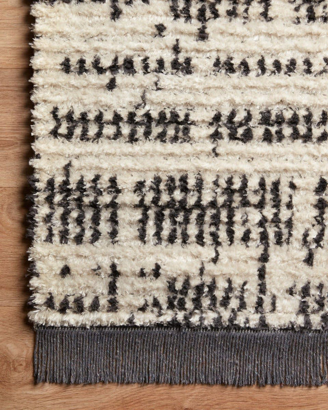 Chris Loves Julia x Loloi Alice Ali-02 Cream/Charcoal Rugs.