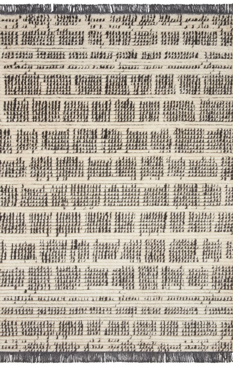 Chris Loves Julia x Loloi Alice Ali-02 Cream/Charcoal Rugs.