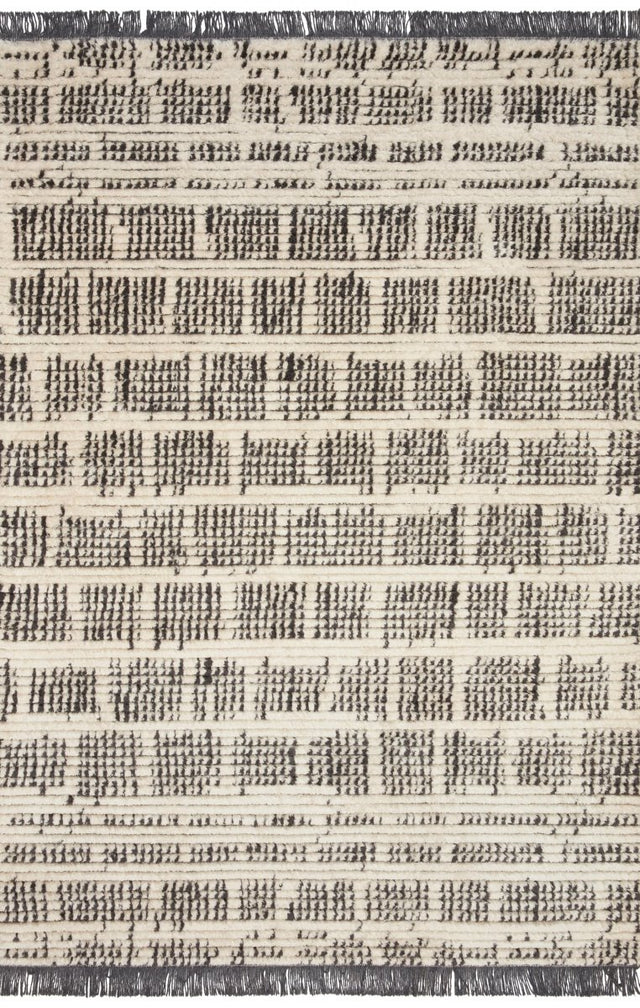 Chris Loves Julia x Loloi Alice Ali-02 Cream/Charcoal Rugs.