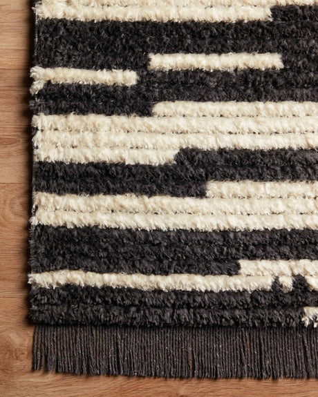 Chris Loves Julia x Loloi Alice Ali-03 Cream/Charcoal Rugs.