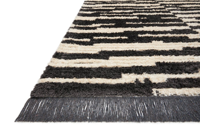 Chris Loves Julia x Loloi Alice Ali-03 Cream/Charcoal Rugs.