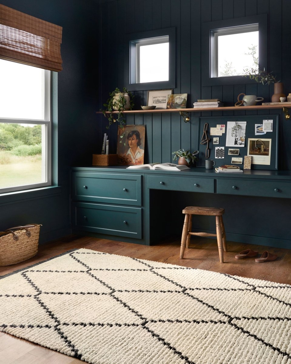 Chris Loves Julia x Loloi Alice Ali-04 Cream/Charcoal Rugs.