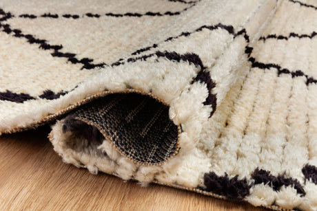 Chris Loves Julia x Loloi Alice Ali-04 Cream/Charcoal Rugs.