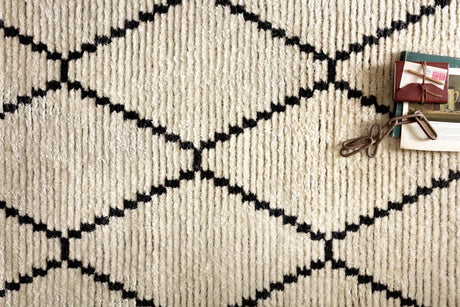 Chris Loves Julia x Loloi Alice Ali-04 Cream/Charcoal Rugs.