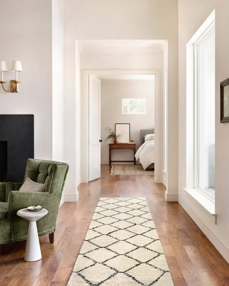 Chris Loves Julia x Loloi Alice Ali-04 Cream/Charcoal Rugs.