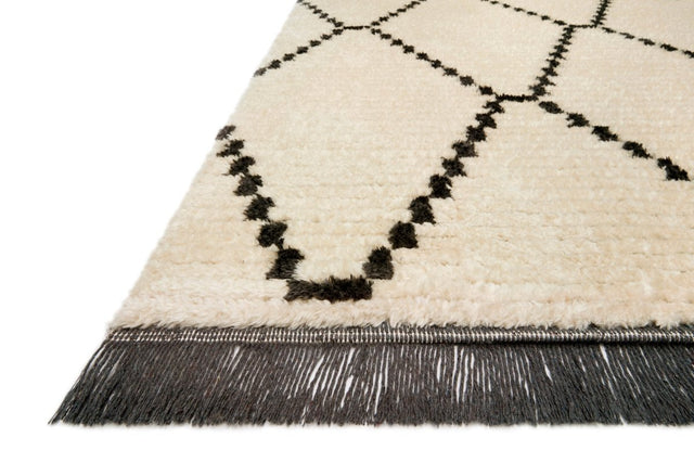 Chris Loves Julia x Loloi Alice Ali-04 Cream/Charcoal Rugs.