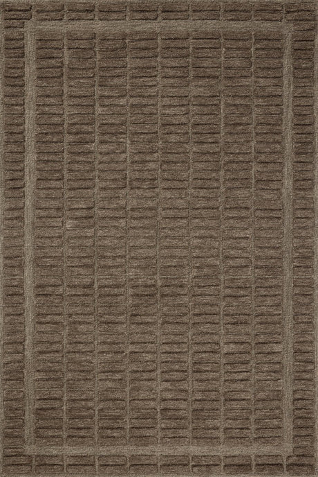 Chris Loves Julia x Loloi Bradley Brl-06 Cocoa/Cocoa Rug.