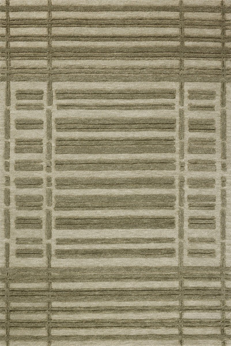 Chris Loves Julia x Loloi Bradley Brl-07 Sage/Olive Rug.
